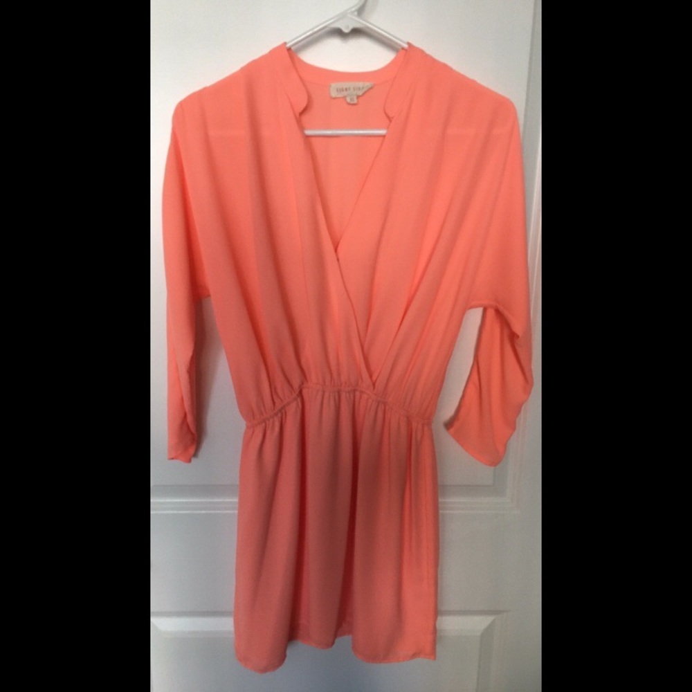 Peach Dress - Eight Sixty Brand